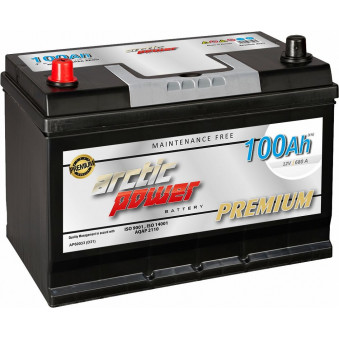 BATERÍA PREMIUM ARCTIC POWER SMF 100AH 303X175X200/220 680A (ES) +/- (CARRIER), AP60033