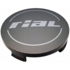 CAPSULA 64MM. N32 LOGO RIAL GRIGIO MET./ARGENTO 64-61.5-3 MM