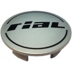 RIAL CAPSULE N59 SILVER / BLACK LOGO. 59.5 MM