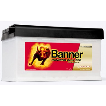 BANNER BATTERIA RUNNING BULL EFB PRO 85AH 315X175X190 -/+ 780A START &amp; STOP, BA58511