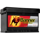 BANNER BATTERY POWER BULL 72AH 278X175X175 - + 670A (CARRIER)