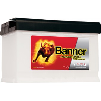 BANNER BATTERY POWER BULL 77AH 278X175X190 - + 700A, BAP7740