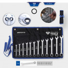 12-OS. TIRR SILMUS-LEHTVÕTMETE KOMPLEKT 8-19MM BRILLIANT TOOLS