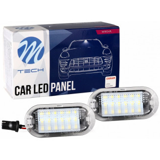 СВЕТ КАБИНЫ СВЕТОДИОДНЫЙ VOLKSWAGEN. ШКОДА. SEAT OEM 1J0947413 CANBUS 2шт M-TECH, CLB110