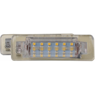 СВЕТОДИОДНАЯ ПОДСВЕТКА НОМЕРА MERCEDES BENZ W202 C-CLASS. W210 E-CLASS CANBUS 2шт M-TECH, CLP025