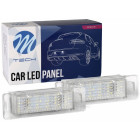 NUMEROVALO LED OPEL OEM 1224102. 90241129 CANBUS 2PCS M-TECH