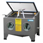 AIR SAND BLASTING CABIN. WITH LIGHTING. WITH GUN FERVI