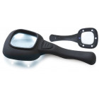 LED LIGHTED MAGNIFYING GLASS 50X50MM 3X FERVI