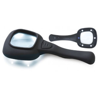 LUPA CON ILUMINACIÓN LED 50X50MM 3X FERVI, FEL006