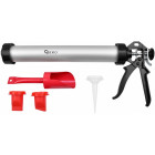 PISTOLET GEKO SILICONE/JOINT AVEC BOÎTIER EN ALUMINIUM