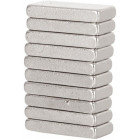 FIRKANTIGE MAGNETER 10X4X1,5MM 10STK/SÆT. (MATERIALE NEODYMIUM) GEKO