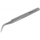 TWEEZERS WITH CURVED TIP 120MM GEKO