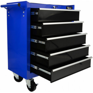 CHARIOT À OUTILS VIDE 5 TIROIRS (ÉGALE HAUTEUR) GEKO, G10802