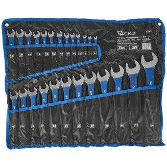 25-OS. SET DI CHIAVI PER ANELLI. BORSA IN TESSUTO 6-36MM GEKO, G11143