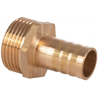 VOOLIKUÜHENDUS MESSING 19MM - 1&quot; VÄLISKEERE GEKO, G70171