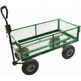 4-RATTAGA AIAVANKER-KÄRU TERASEST MAX 350KG. 45X52X102CM GEKO, G71110