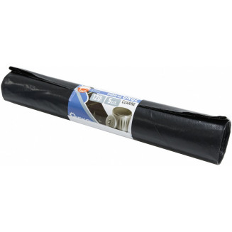 EKSTRA HD AFFALDESÆKKER 120L/5STK 700X1050MM. 90MIC SORT GEKO, G71264