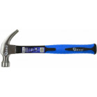 CONSTRUCTION HAMMER WITH Claw. COMPOSITE HANDLE PREMIUM 500G GEKO