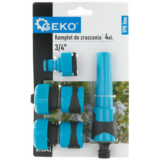 VEEVOOLIKU ÜHENDUSTE KOMPLEKT 3/4&quot; GEKO, G73043