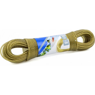 СТАЛЬНАЯ ПРОВОЛОКА/СТАЛЬНОЙ ТРОС/МОЮЩАЯ ТЕРЕНКА 3ММХ30М (С ПЛАСТИКОВЫМ ПОКРЫТИЕМ) GEKO, G73191