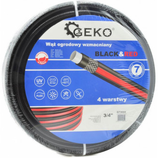 VEEVOOLIK BLACK&amp;RED STRONG 3/4&quot; 50M GEKO, G73697
