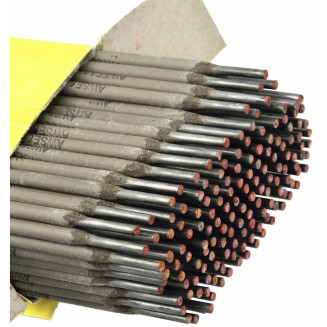 UNIVERSAALELEKTROOD 4.0X400MM. 5KG MADALA SÜSINIKUSISALDUSEGA TERASELE E6013 GEKO, G74202