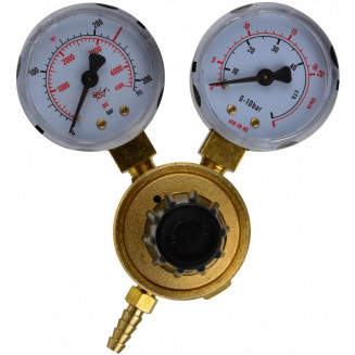 DUJŲ REGULIATORIUS 20L/MIN SU 2 MANOMETRŲ HOLLAND/FINLAND GEKO, G80034