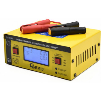 CHARGEUR DE BATTERIE 10A /6/12/24V GEKO, G80038