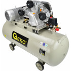 MÄNTÄKOMPRESSORI KOLME SYLINTERILLÄ 3KW 400V. SÄILIÖ 200L. 8 BAR GEKO
