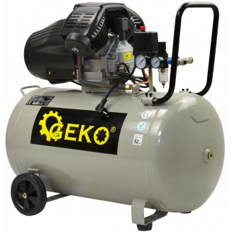 VIRZUĻU KOMPRESORS 3KW. BŪVE 100L. 9BAR GEKO, G80330