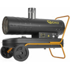VENTILATEUR DE CHAUFFAGE AVEC CHAUFFAGE DIESEL 40KW GEKO