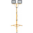 230V 2X100W LED FLODLAMPA + STÄLL 2X10000LM 4500K IP66 KELTIN