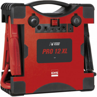 KÄIVITUSABI-AKUPANK 12V 1000/3000A LITHIUM NOMAD POWER 12XL GYS, GYS025912