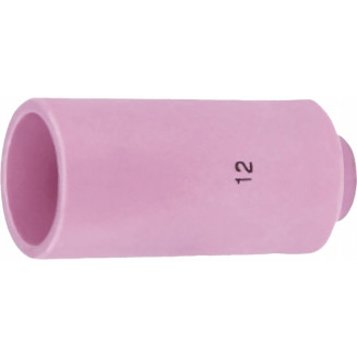 3 CERAMIC GAS NOZZLES N° 12 - Ø 19.5 FOR TIG TORCH SR17/18/26, GYS045309