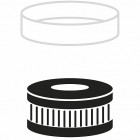 ФИЛЬТР ЧАСТИЦ НАВИТЕК 5/8-9/13+G ДЛЯ СВАРОЧНОЙ МАСКИ С ВОЗДУХОМ GYS
