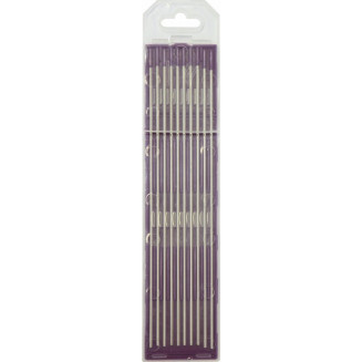 10 ELECTRODES - TUNGSTEN E3 Ø2.4 - PURPLE (AC/DC - ALUMINUM/STEEL) GYS, GYS046771