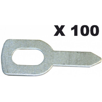 TRAUKTI AKIS TIESIAS 100VNT GYS, GYS050648