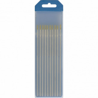 10 ELECTRODES - TUNGSTEN WC20 Ø1.6 - GRAY (AC/DC - ALUMINUM/STE, GYS063174