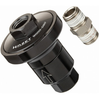 RÉGULATEUR DE PRESSION DAIR 6.3BAR 1/4&quot;-1/4&quot; HAZET, HAZ9000-080