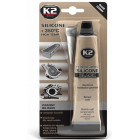 K2 SILIKONIN MUSTA SILIKONINIIVISTE MUSTA +350°C 85G/TUBE