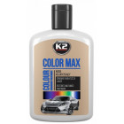 K2 COLOR MAX KRĀSAIS VASKS SUDRABA PELĒKS 250ML