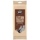 K2 LETAN LEATHER CLEANER WIPES NAHAPUHASTUSLAPID 24TK