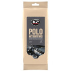 K2 POLO MATT COCKPIT WIPES INTERIOR CLEANING CLOTHS MATT 24PCS