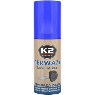 K2 LOCK DE-ICER LUKUSULA 50ML/AE, K2K656