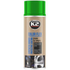 K2 COLOR FLEX IRROTTAVA KUMISPRAY VAALEENVIHREÄ 400ML/AE