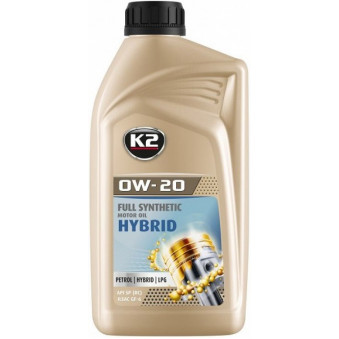 K2 HYBRID 0W20 FULL SYNTHETIC 1L, K2O0521