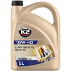 K2 10W40 SEMISYNTHETIC XL SL/CF/CF-4 5L (POOLSÜNT.)