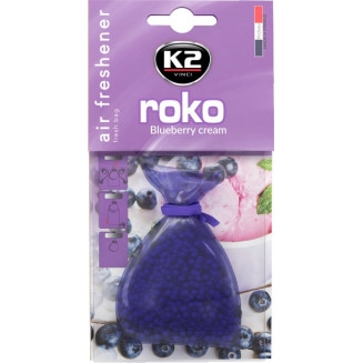 K2 ROKO BLUEBERRY CREAM AIR FRESHENER 20G, K2V836