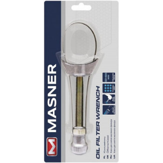 CHIAVE PER FILTRI CON PUNTA IN METALLO 57-101MM MASNER, K2W664