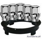 NUT MH12X1.25/34/19 5PCS. + 70.1-60.1 1PC. AUTEC NO.90